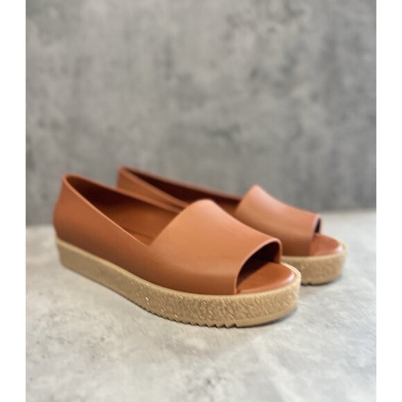 Melissa Women's Rubber Platform Open Toe Slip On Shoes Size 8 - Picture 2 of 12